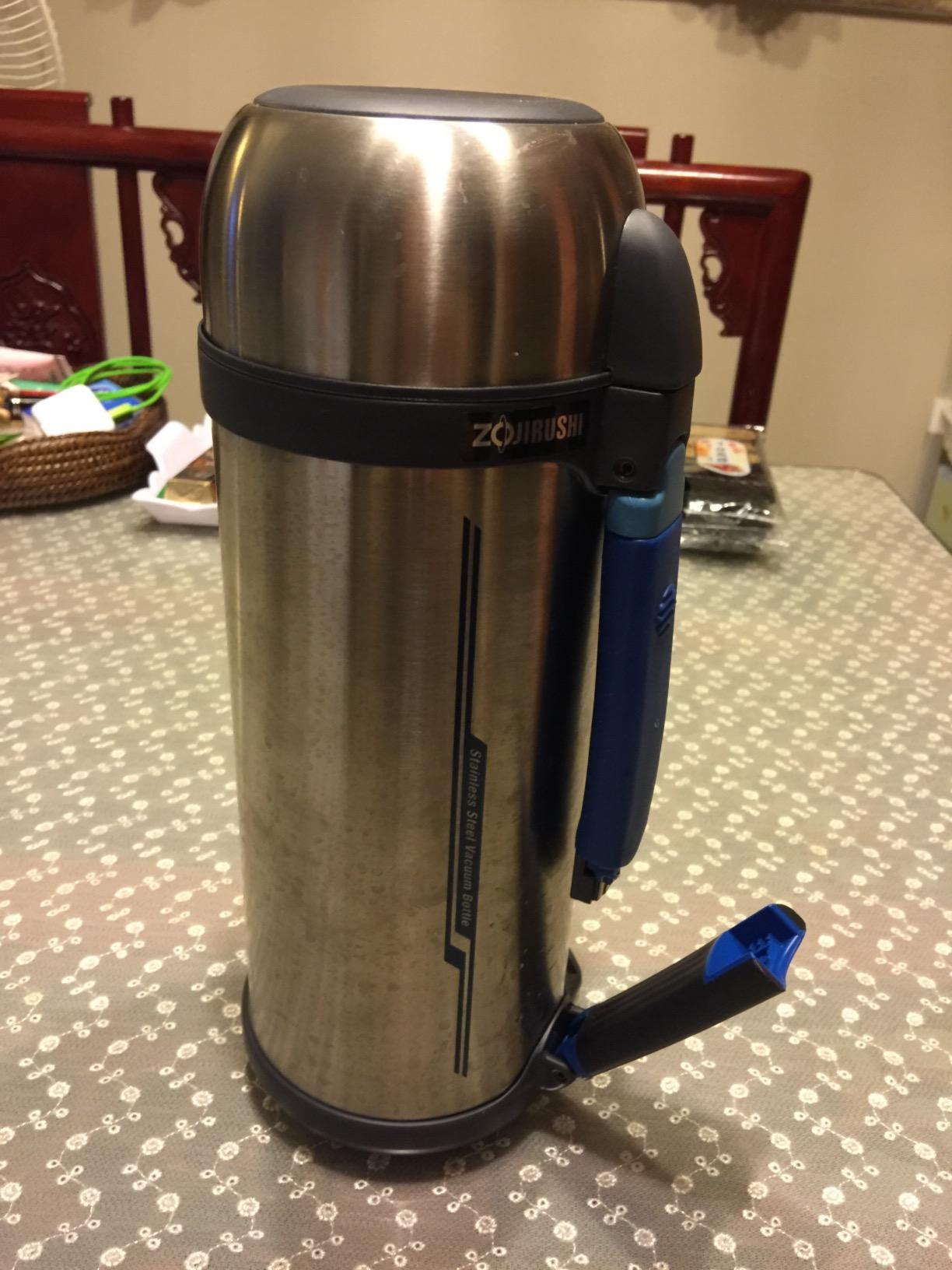 zojirushi 象印 不锈钢真空保温瓶旅游壶 sj-sd10-xa 1200ml 不锈钢色